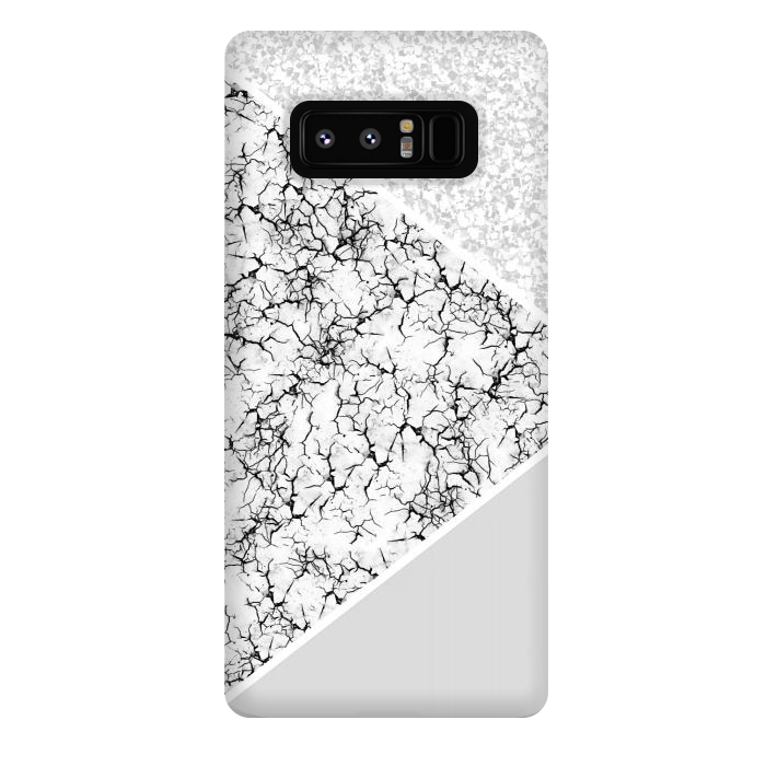 Galaxy Note 8 StrongFit White gray by Jms