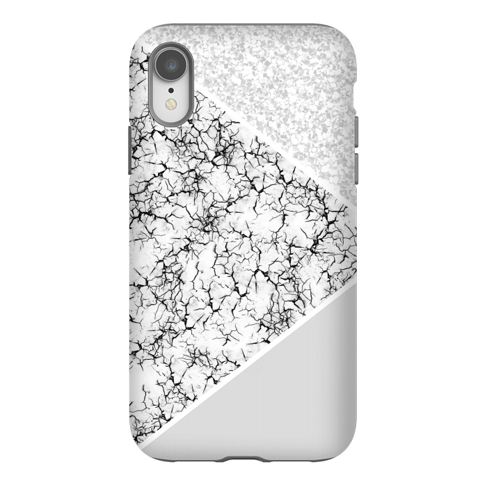 iPhone Xr StrongFit White gray by Jms