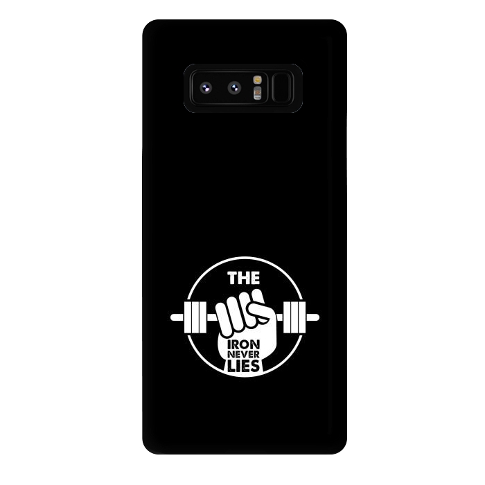 Galaxy Note 8 StrongFit the iron never lies by TMSarts
