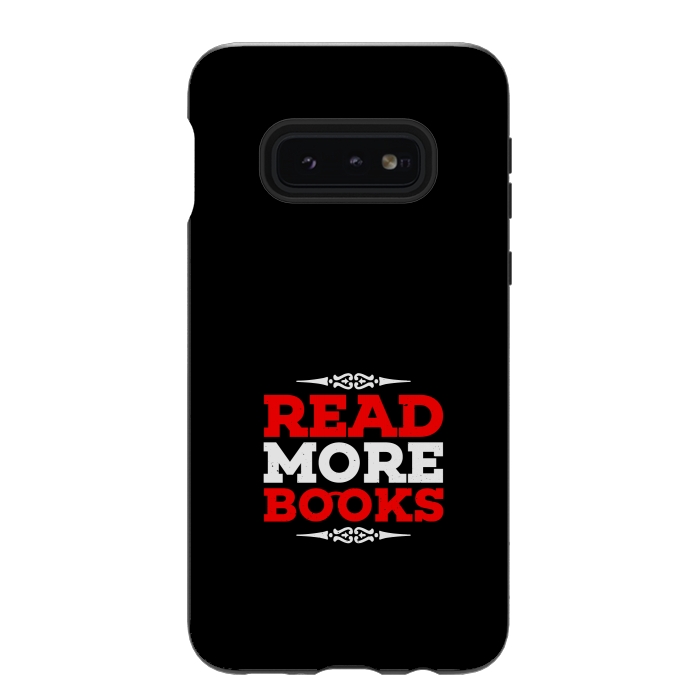 Galaxy S10e StrongFit read more books by TMSarts