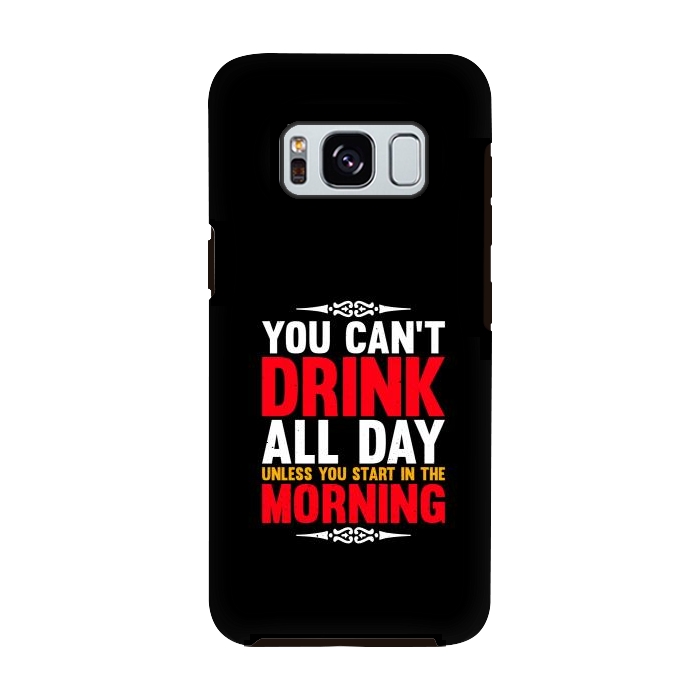 Galaxy S8 StrongFit drink all day by TMSarts