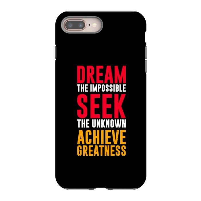 iPhone 7 plus StrongFit dream the impossible  by TMSarts