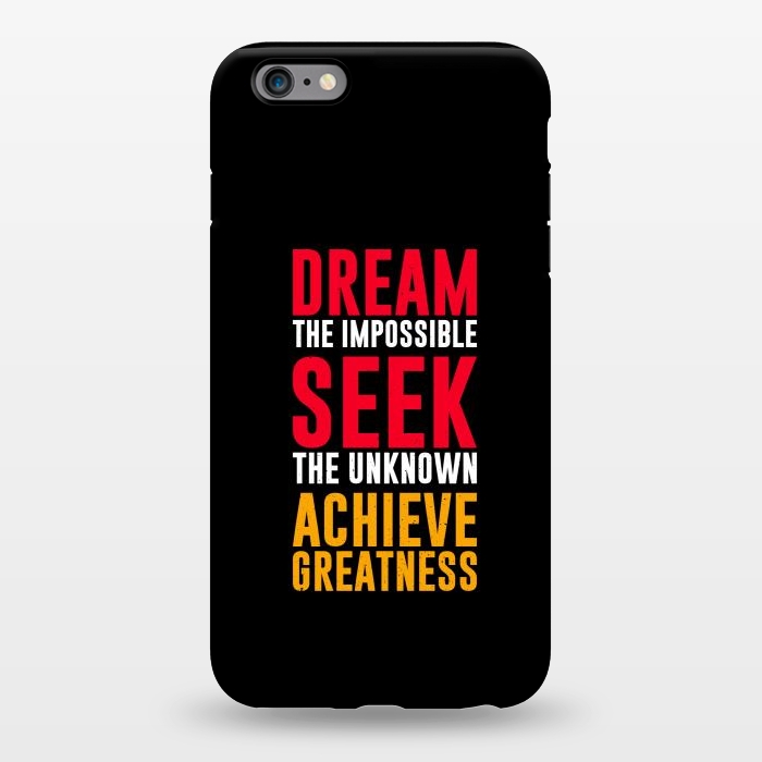 iPhone 6/6s plus StrongFit dream the impossible  by TMSarts