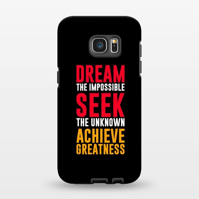Galaxy S7 EDGE StrongFit dream the impossible  by TMSarts
