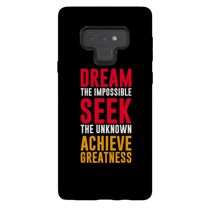 Galaxy Note 9 StrongFit dream the impossible  by TMSarts