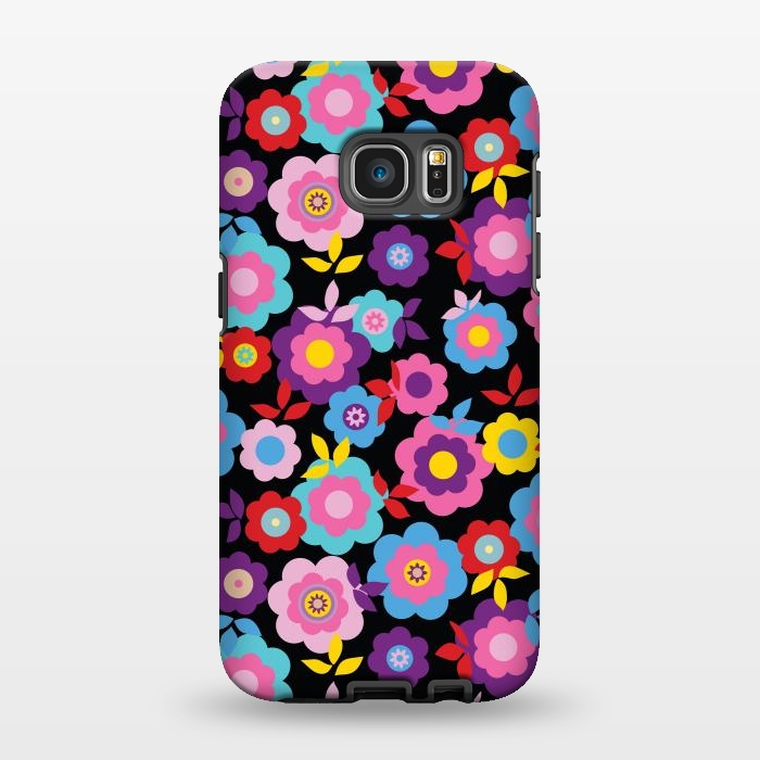 Galaxy S7 EDGE StrongFit Eilin's Spring Flowers by Bledi