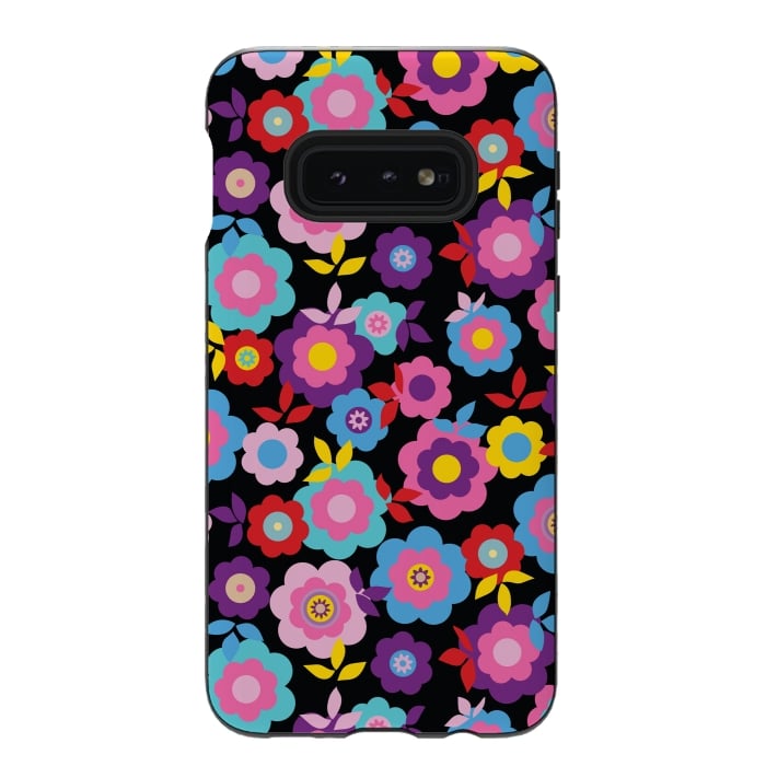 Galaxy S10e StrongFit Eilin's Spring Flowers by Bledi