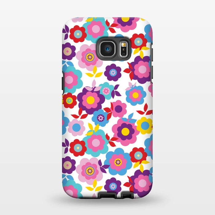 Galaxy S7 EDGE StrongFit Eilin's Spring Flowers 2 by Bledi