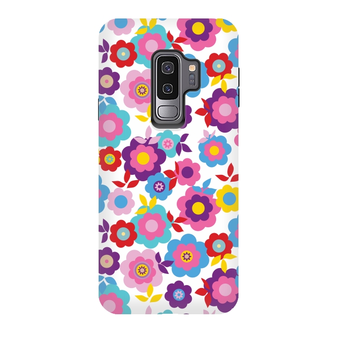 Galaxy S9 plus StrongFit Eilin's Spring Flowers 2 by Bledi