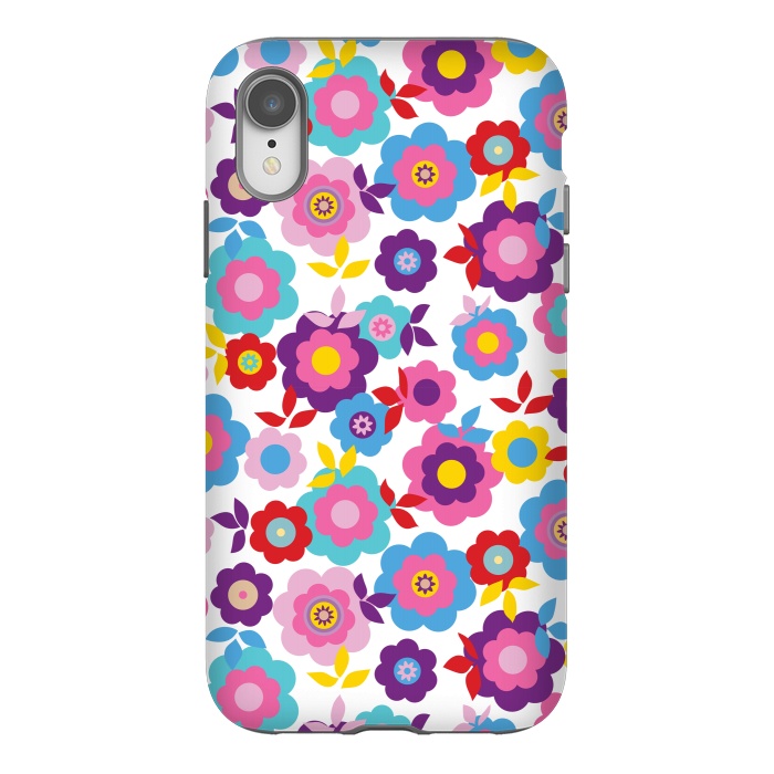 iPhone Xr StrongFit Eilin's Spring Flowers 2 by Bledi