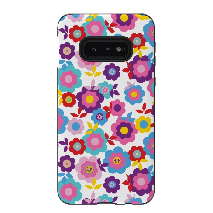 Galaxy S10e StrongFit Eilin's Spring Flowers 2 by Bledi