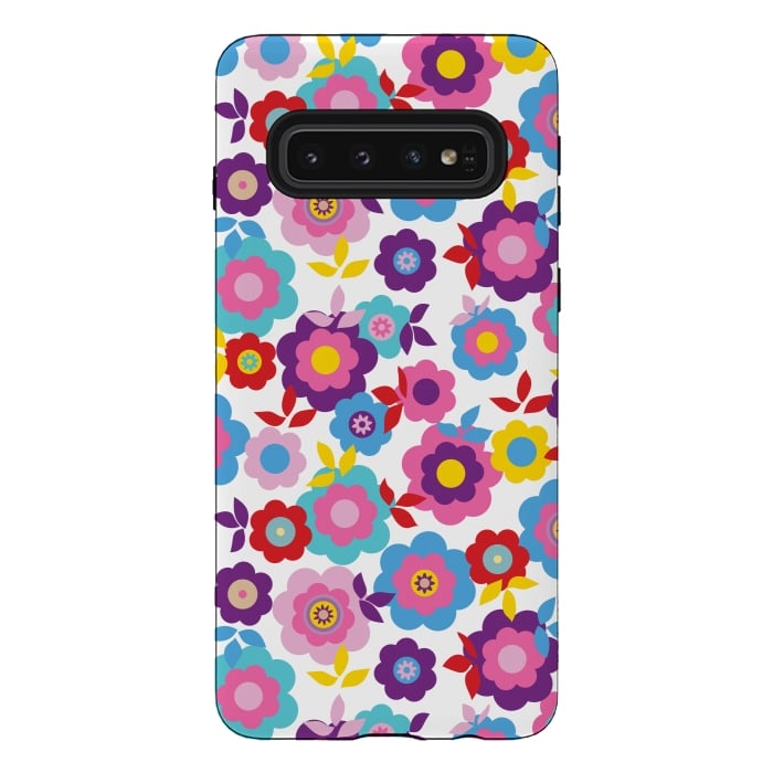 Galaxy S10 StrongFit Eilin's Spring Flowers 2 by Bledi