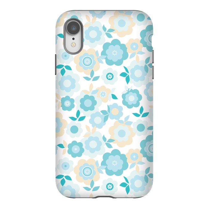 iPhone Xr StrongFit Eilin's Spring Flowers 3 by Bledi