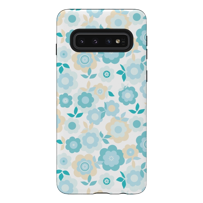 Galaxy S10 StrongFit Eilin's Spring Flowers 3 by Bledi