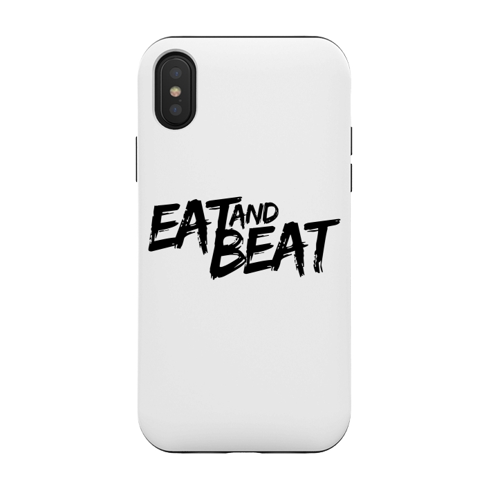 iPhone Xs / X StrongFit Danny Serrano + Eat and Beat by Danny Serrano