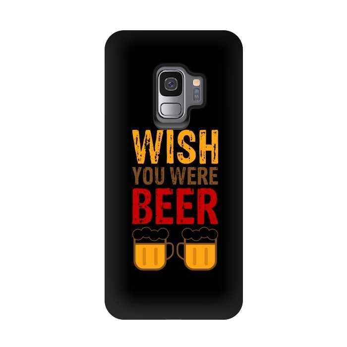 Galaxy S9 StrongFit wish you were beer by TMSarts