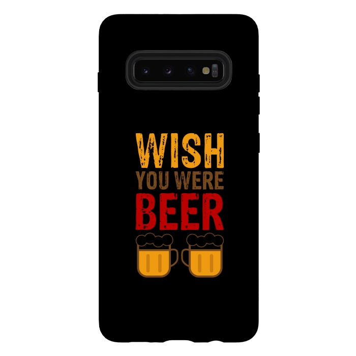 Galaxy S10 plus StrongFit wish you were beer by TMSarts