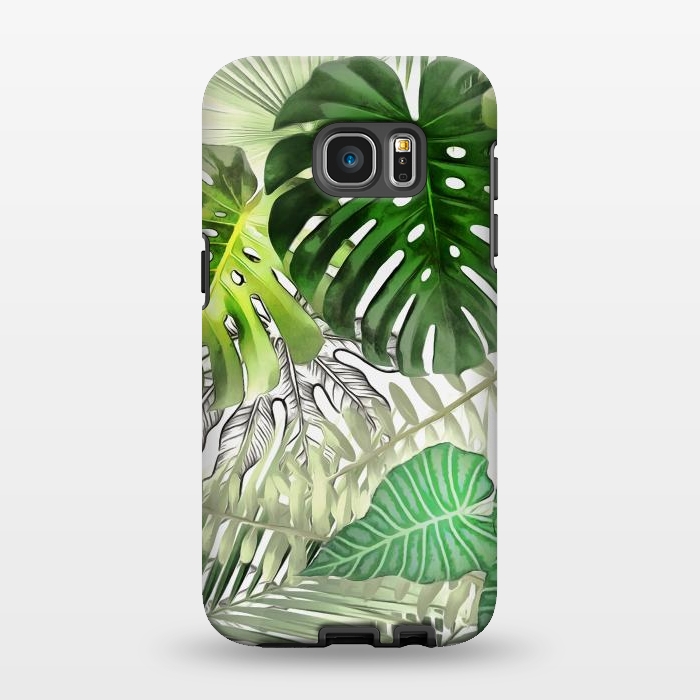 Galaxy S7 EDGE StrongFit Tropical Foliage 011 by amini54