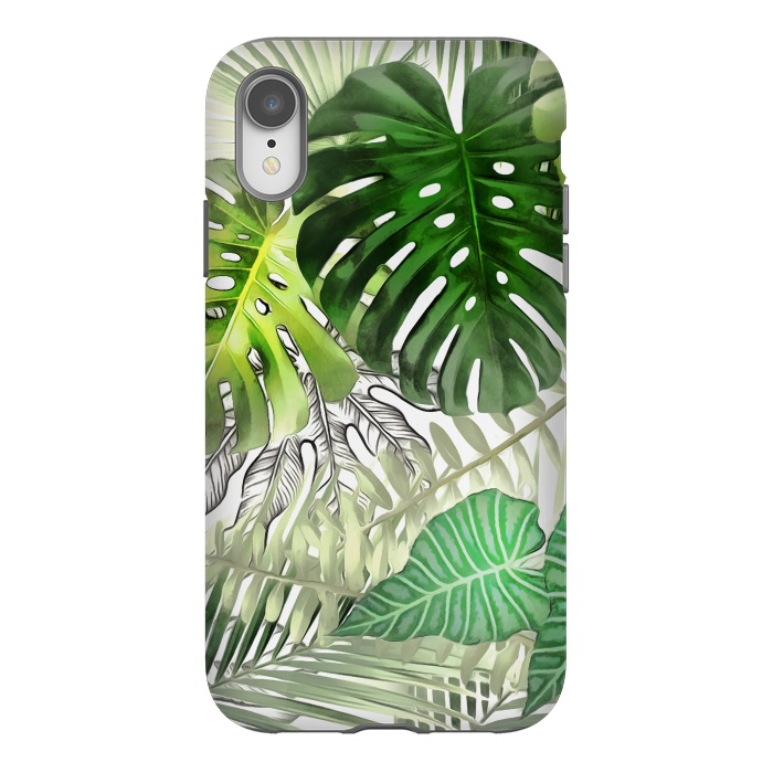 iPhone Xr StrongFit Tropical Foliage 011 by amini54