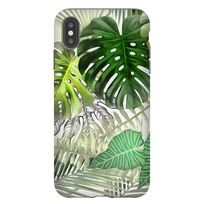 iPhone Xs Max StrongFit Tropical Foliage 011 by amini54