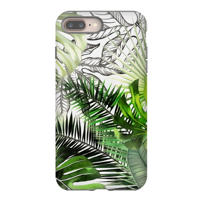 iPhone 7 plus StrongFit Tropical Foliage 012 by amini54