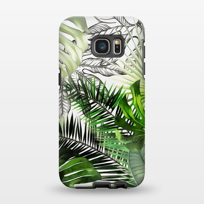 Galaxy S7 EDGE StrongFit Tropical Foliage 012 by amini54