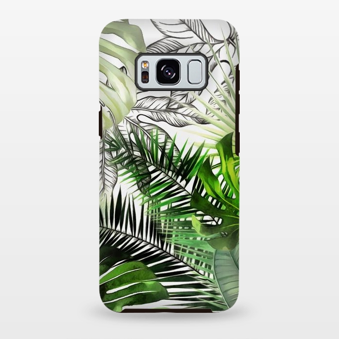 Galaxy S8 plus StrongFit Tropical Foliage 012 by amini54