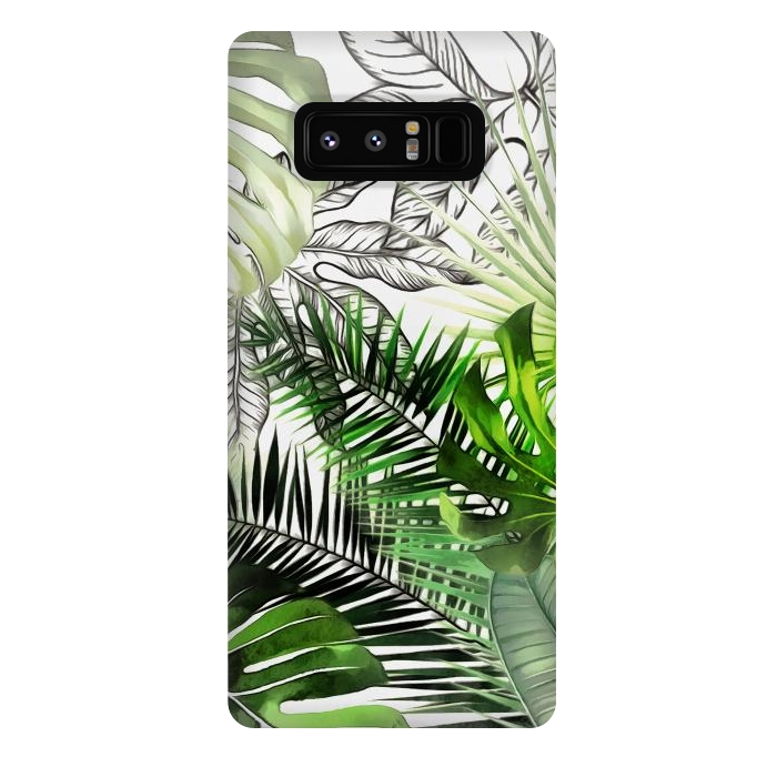 Galaxy Note 8 StrongFit Tropical Foliage 012 by amini54