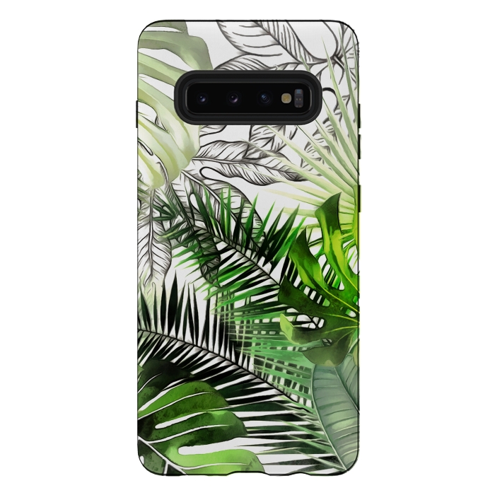Galaxy S10 plus StrongFit Tropical Foliage 012 by amini54