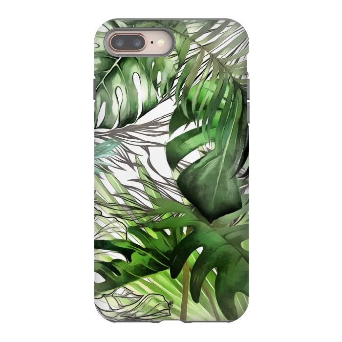 iPhone 7 plus StrongFit Tropical Foliage 021 by amini54