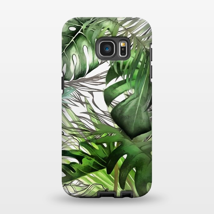 Galaxy S7 EDGE StrongFit Tropical Foliage 021 by amini54