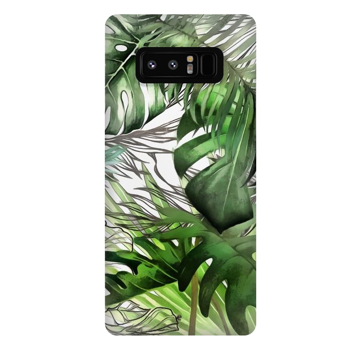 Galaxy Note 8 StrongFit Tropical Foliage 021 by amini54