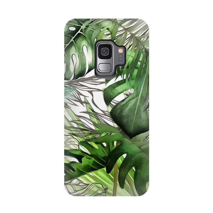 Galaxy S9 StrongFit Tropical Foliage 021 by amini54