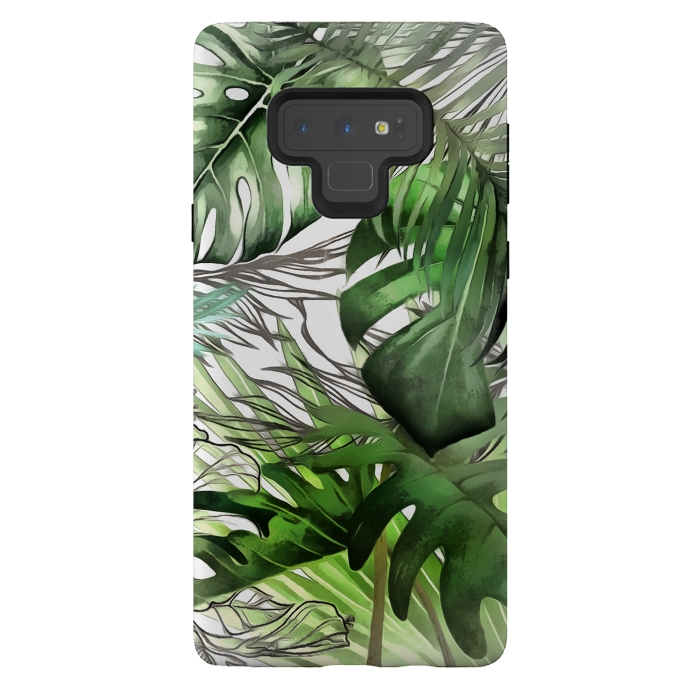 Galaxy Note 9 StrongFit Tropical Foliage 021 by amini54