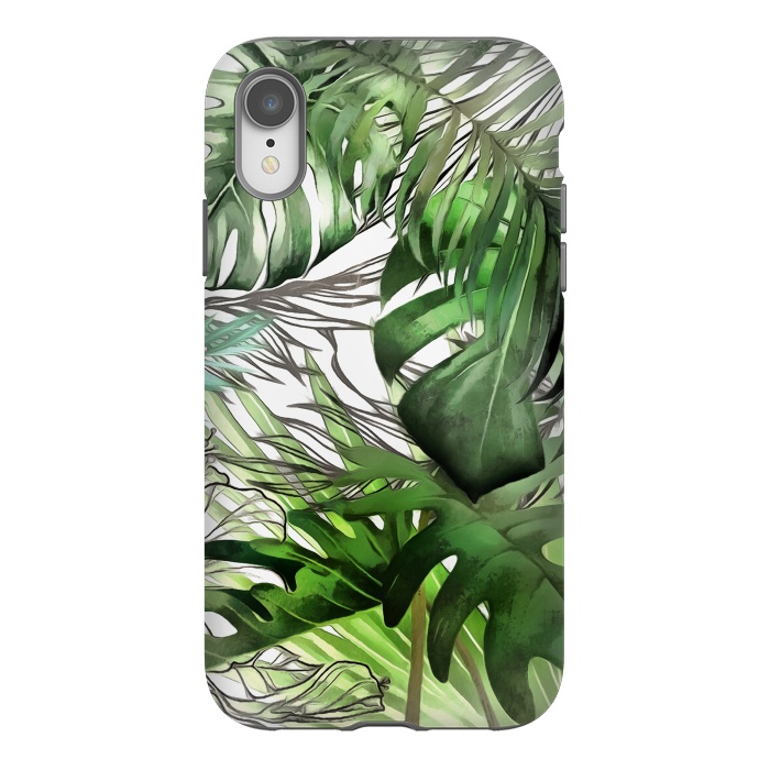 iPhone Xr StrongFit Tropical Foliage 021 by amini54