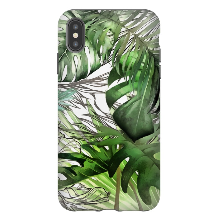 iPhone Xs Max StrongFit Tropical Foliage 021 by amini54