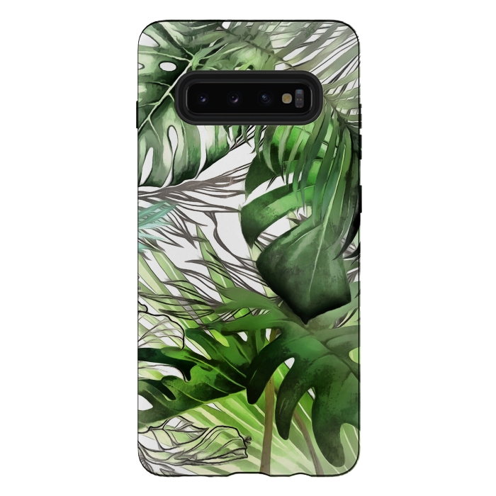 Galaxy S10 plus StrongFit Tropical Foliage 021 by amini54
