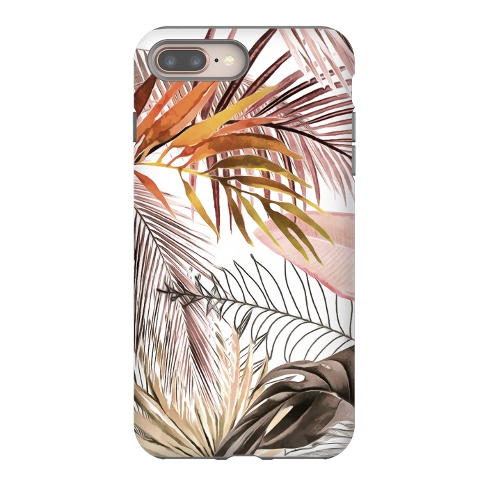 iPhone 7 plus StrongFit Tropical Foliage 031 by amini54