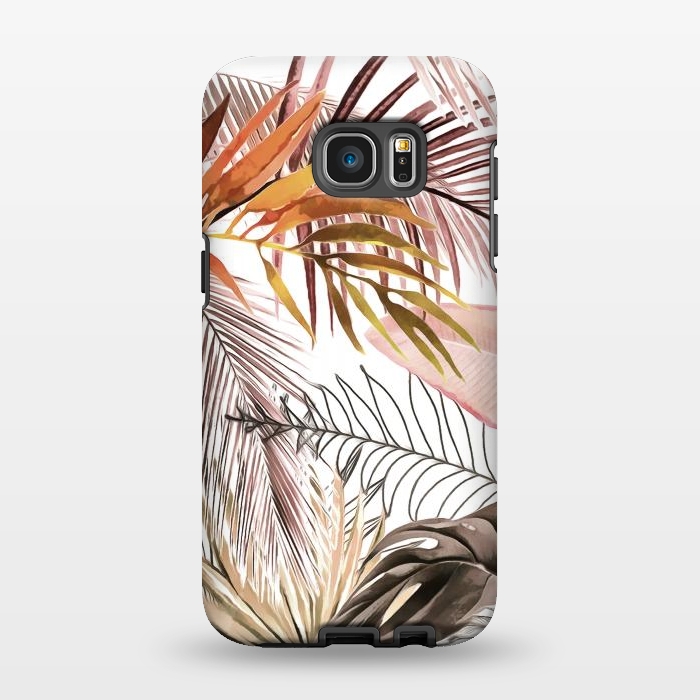 Galaxy S7 EDGE StrongFit Tropical Foliage 031 by amini54