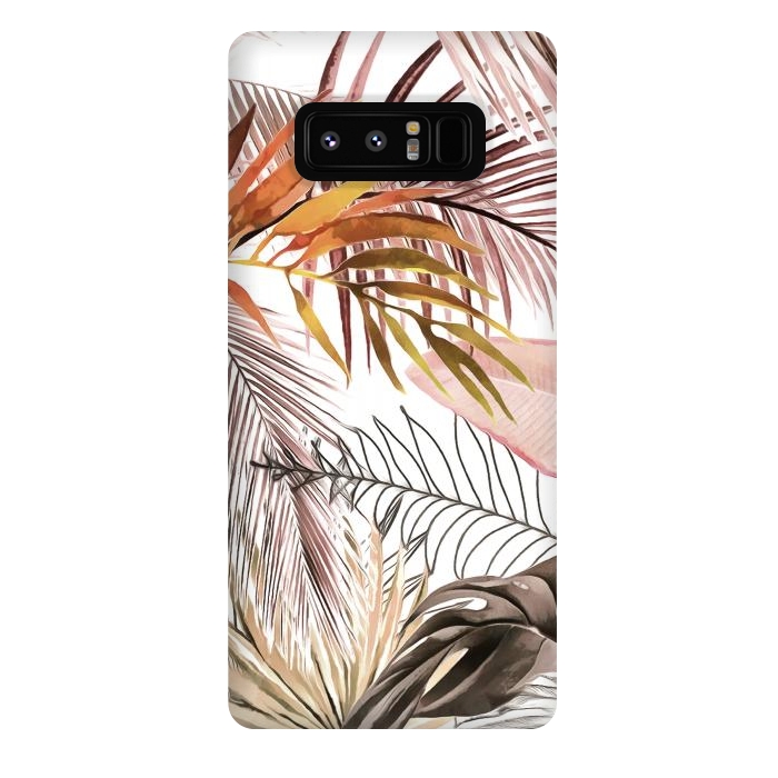 Galaxy Note 8 StrongFit Tropical Foliage 031 by amini54