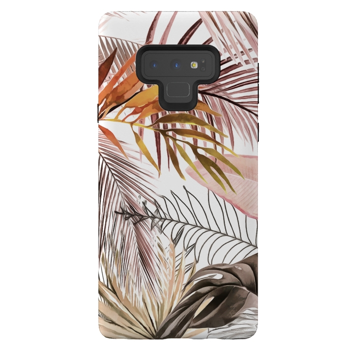 Galaxy Note 9 StrongFit Tropical Foliage 031 by amini54