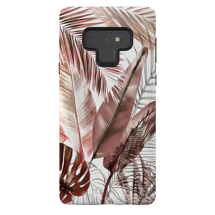 Galaxy Note 9 StrongFit Tropical Foliage 032 by amini54