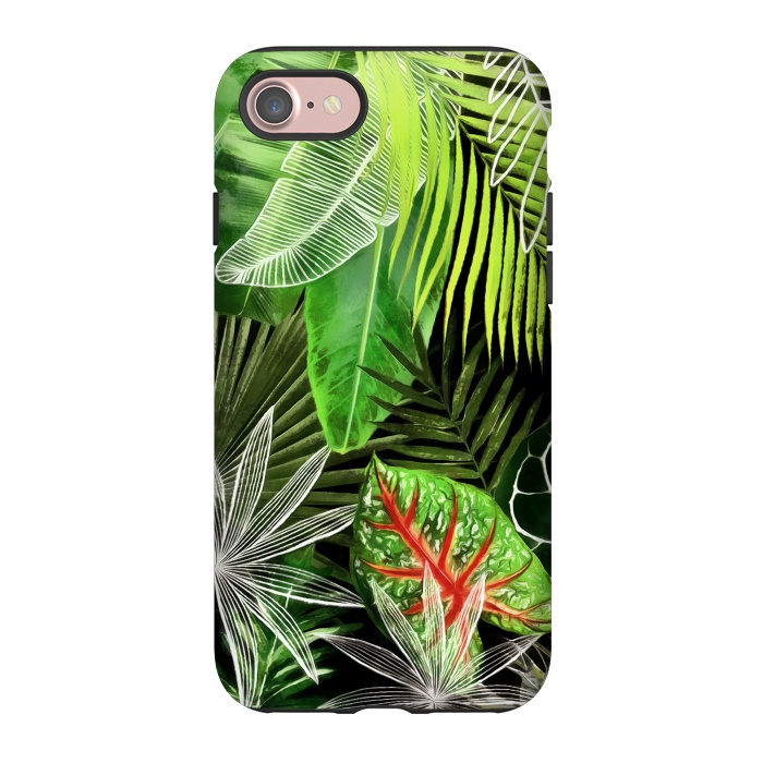 iPhone 7 StrongFit Tropical Foliage 041 by amini54