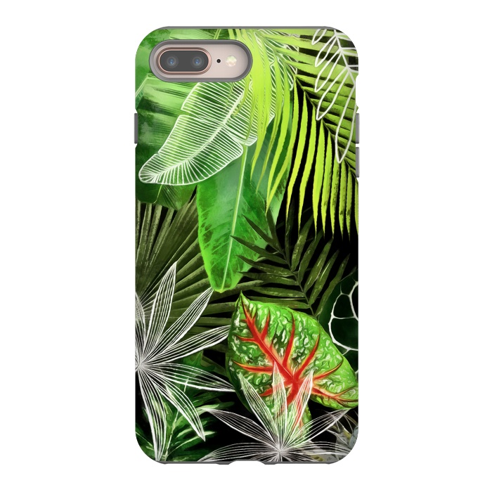 iPhone 7 plus StrongFit Tropical Foliage 041 by amini54