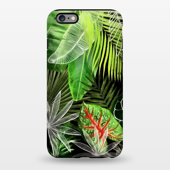 iPhone 6/6s plus StrongFit Tropical Foliage 041 by amini54