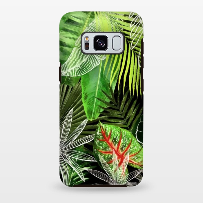 Galaxy S8 plus StrongFit Tropical Foliage 041 by amini54