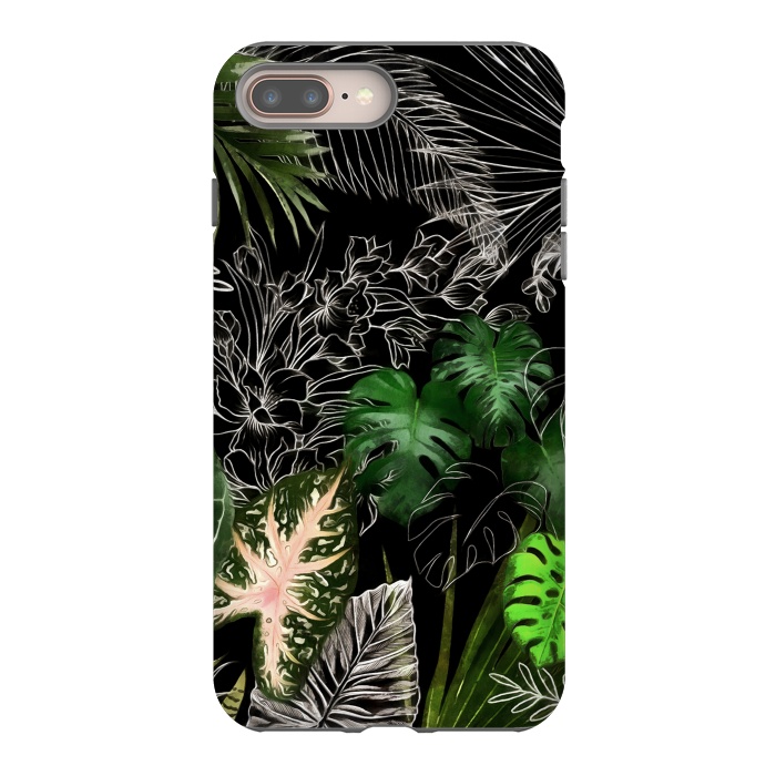 iPhone 7 plus StrongFit Tropical Foliage 042 by amini54