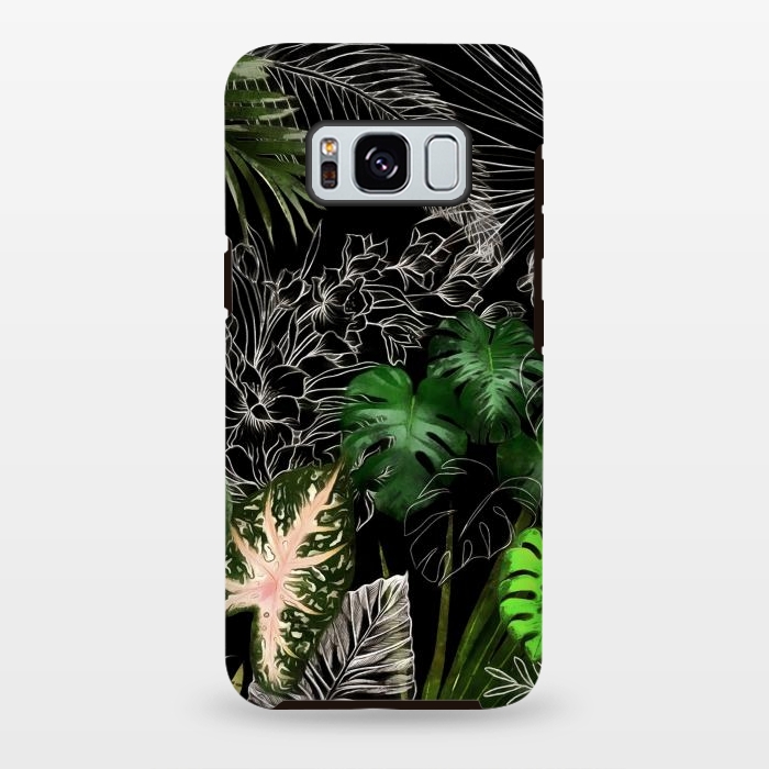 Galaxy S8 plus StrongFit Tropical Foliage 042 by amini54