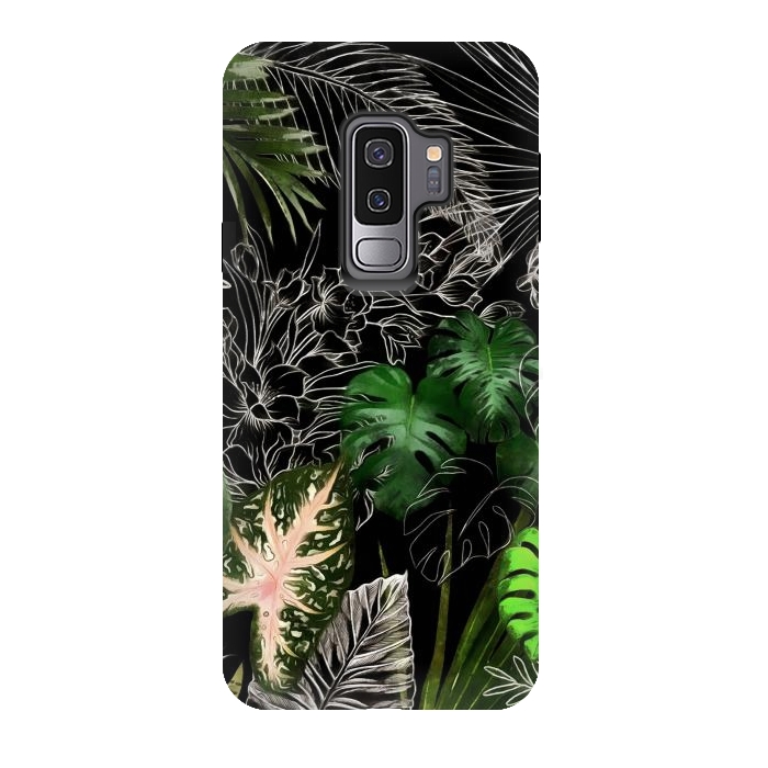 Galaxy S9 plus StrongFit Tropical Foliage 042 by amini54