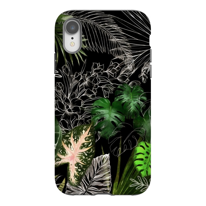 iPhone Xr StrongFit Tropical Foliage 042 by amini54